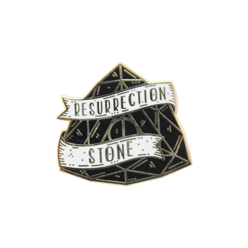 Resurrection Stone Enamel Pin
