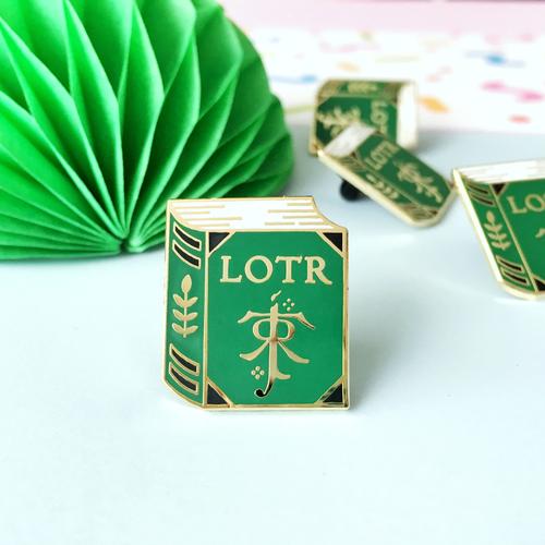 Lord of the Rings Book Enamel Pin